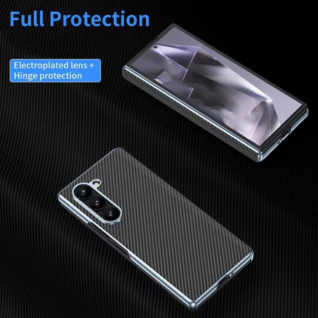 Ultra Thin Carbon Fiber Side Hinge Case