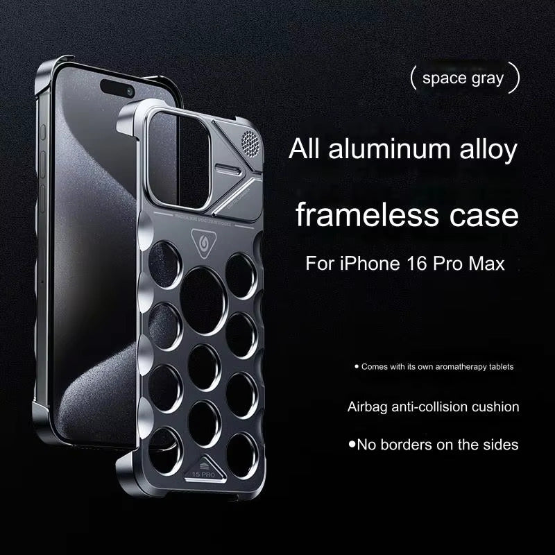 Ultra Premium Titanium Inbuild Fragrance iPhone Case.