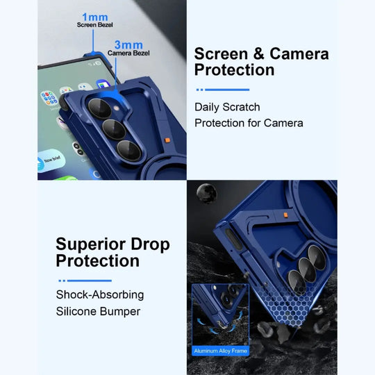 Samsung Galaxy Z Fold7 Official Metal Bumper Case.