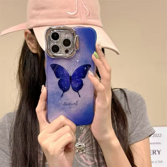 Magical Butterflies and Sparkle phone case for girls