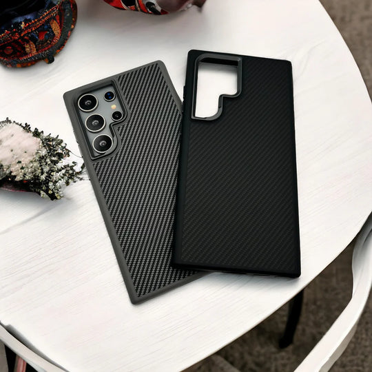 Carbon Fiber Armor, Defend Your Device Samsung *PREMIUM* Case