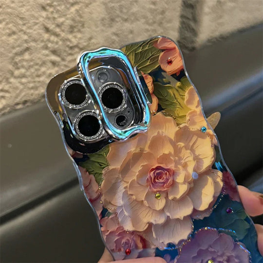 Retro Flower Classy iPhone Case