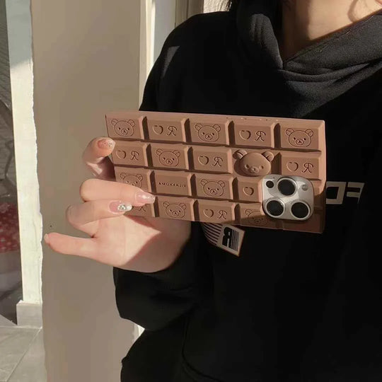 Chocolate Bear and Kitty iPhone Cover
