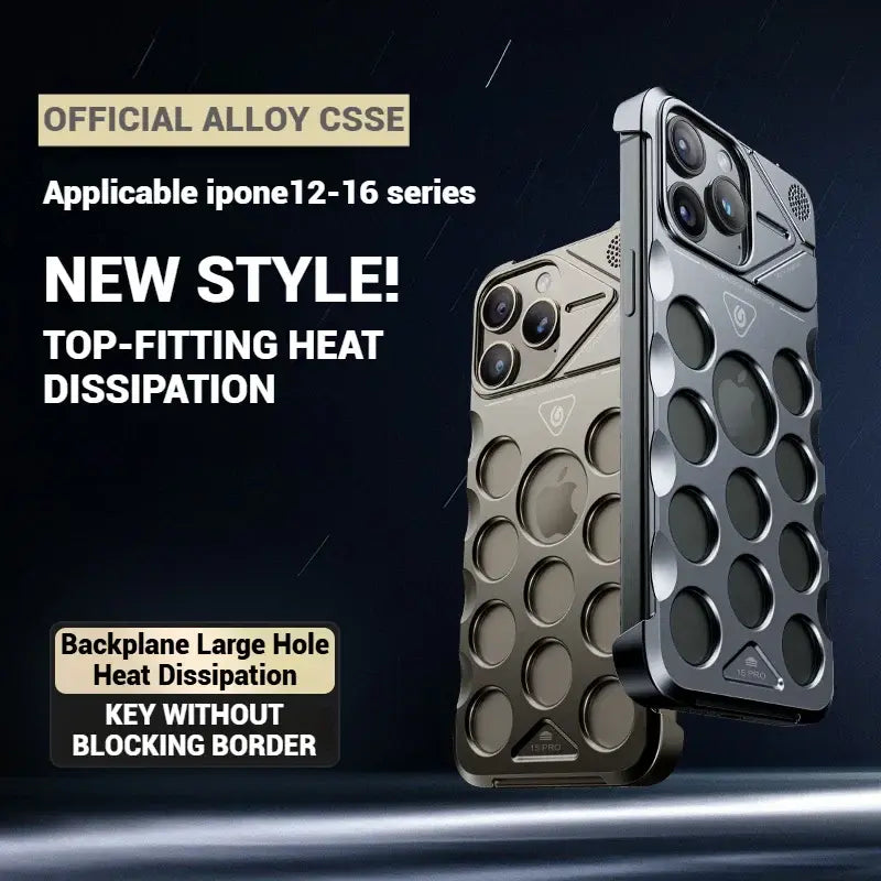 Ultra Premium Titanium Inbuild Fragrance iPhone Case.