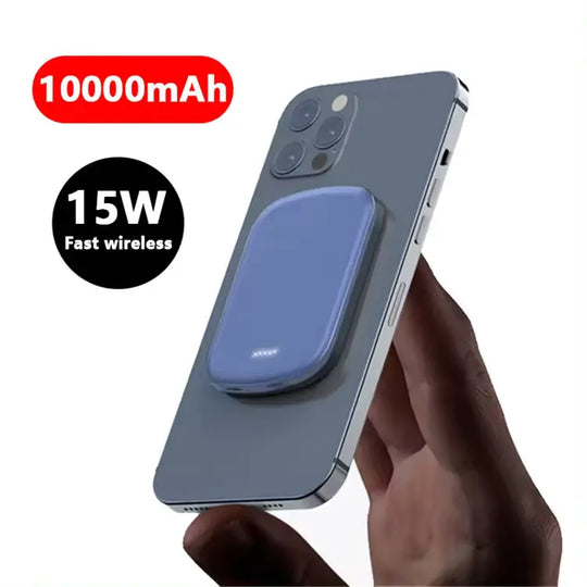 10000mAh Magnetic Wireless Charger Power Bank.