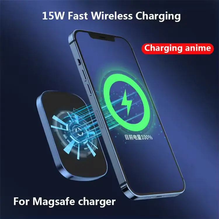 10000mAh Magnetic Wireless Charger Power Bank.