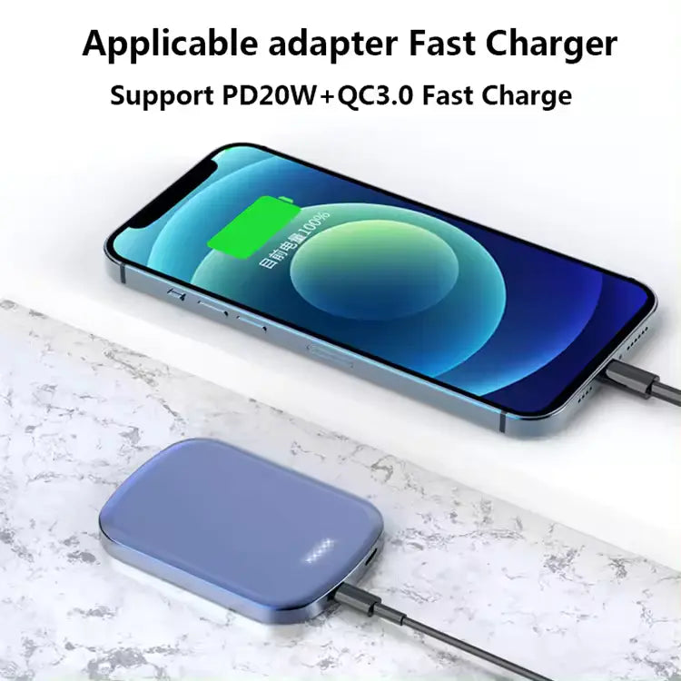 10000mAh Magnetic Wireless Charger Power Bank.