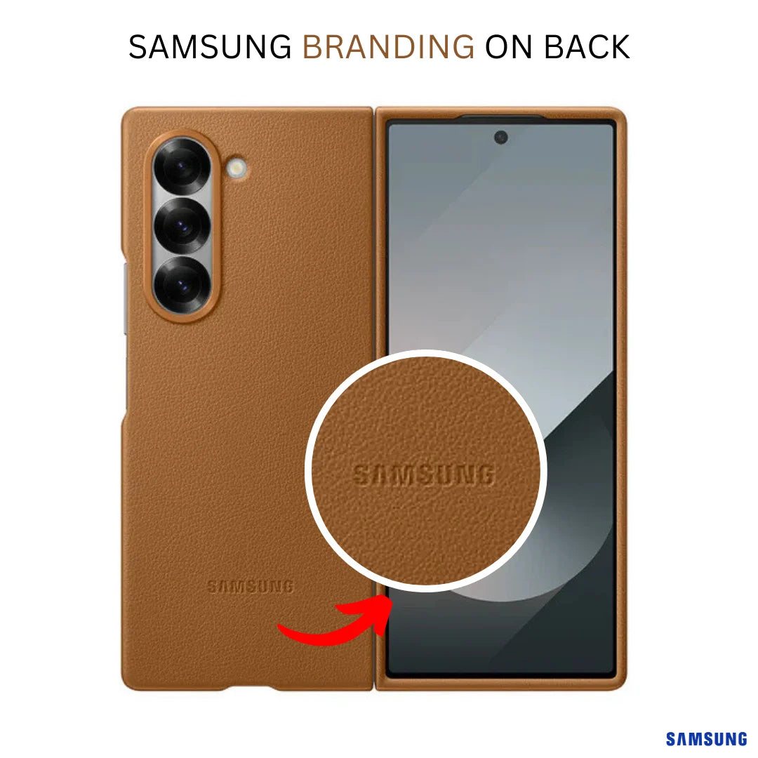 *Leather Meet's Luxury* Original Samsung Z Fold Leather Case - ⚡Hot Selling.