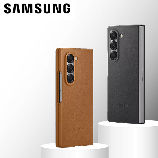 *Luxury Meets Function* Original Leather Galaxy Fold Style Case -⚡Hot Selling.