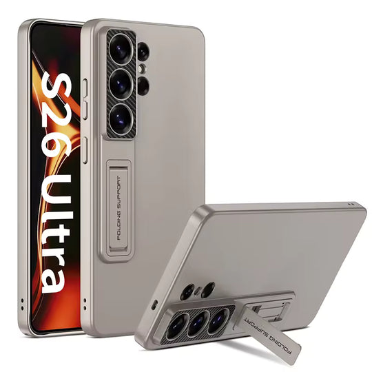 Cosmos Joy S26 Ultra slim folding stand case back view