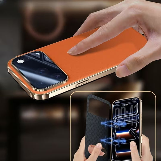 Magnetic Auto-Attach Flip Case