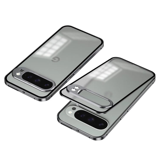 Magnetic Metal Frame Case for Google Pixel – Gray