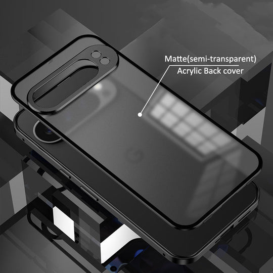 Metal edge phone case