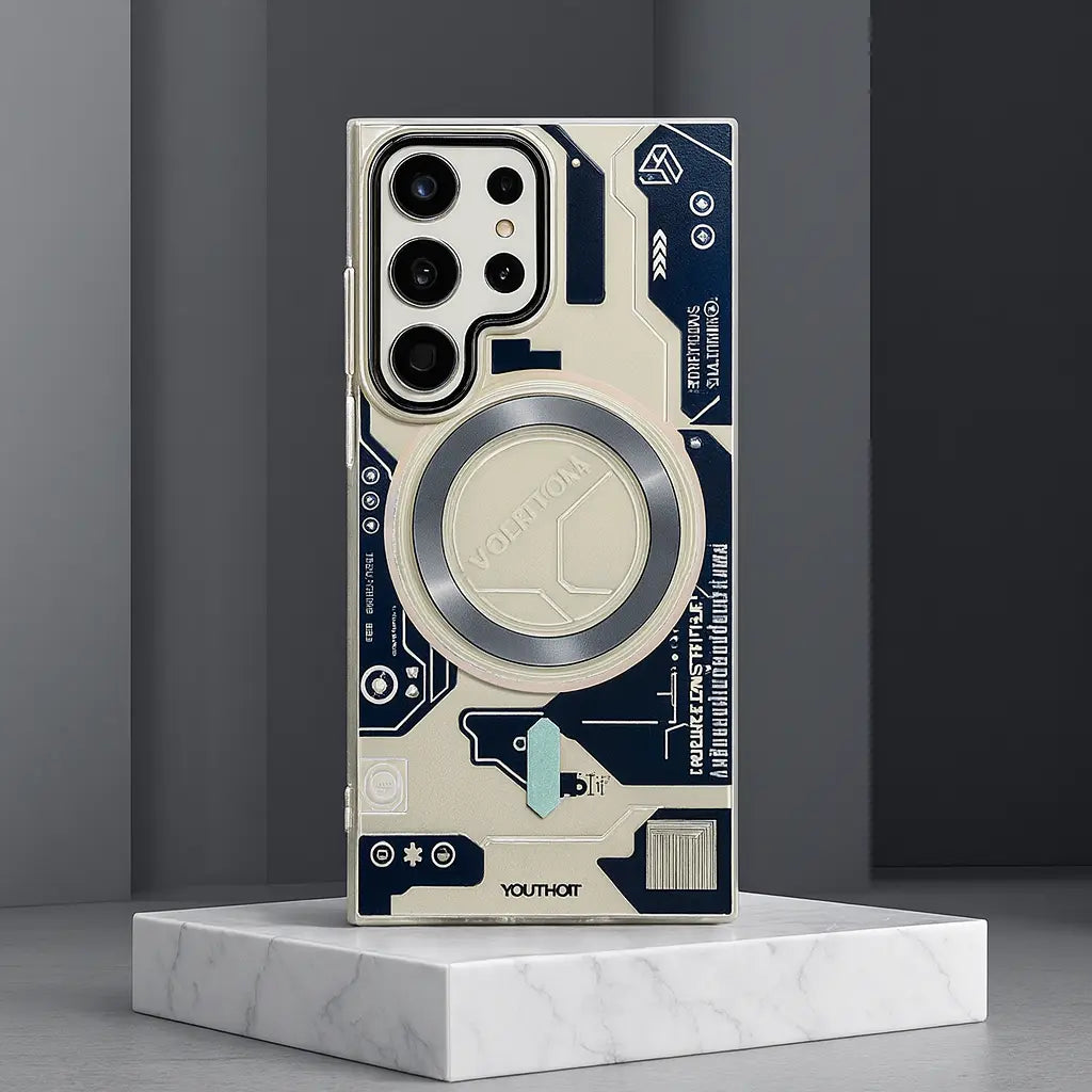 Cosmos Joy Metaverse Case in Blue for Samsung S Series