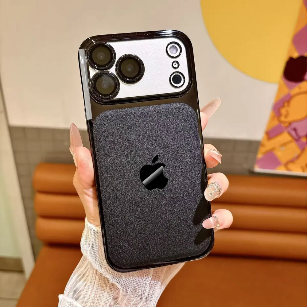 Modern Leather Fusion Layer Case black