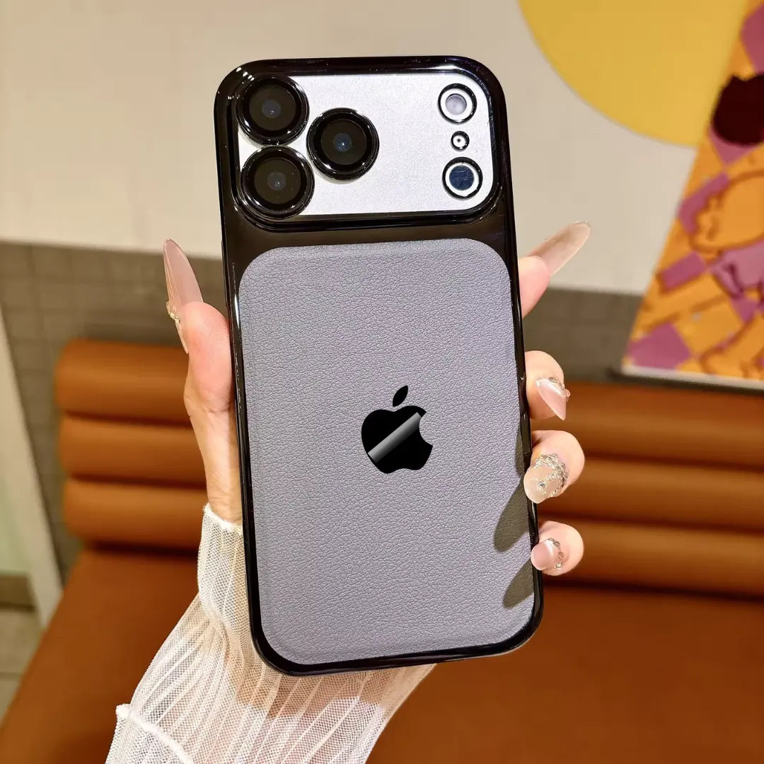 Modern Leather Fusion Layer Case gray