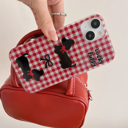 Puppy Check iPhone Case