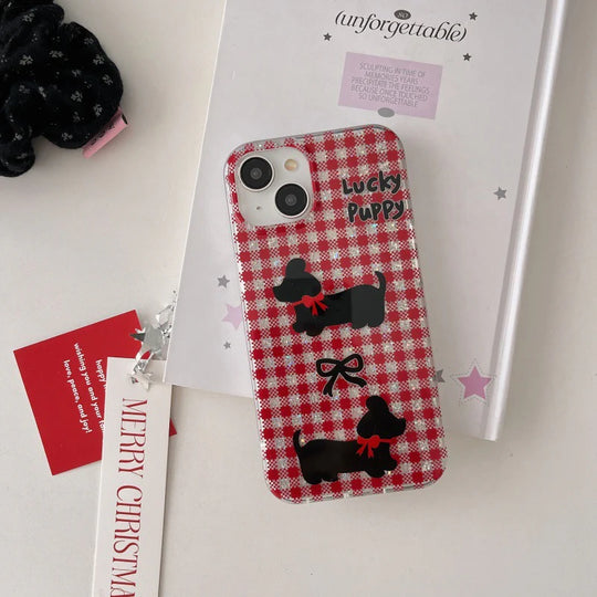Puppy Check iPhone Case