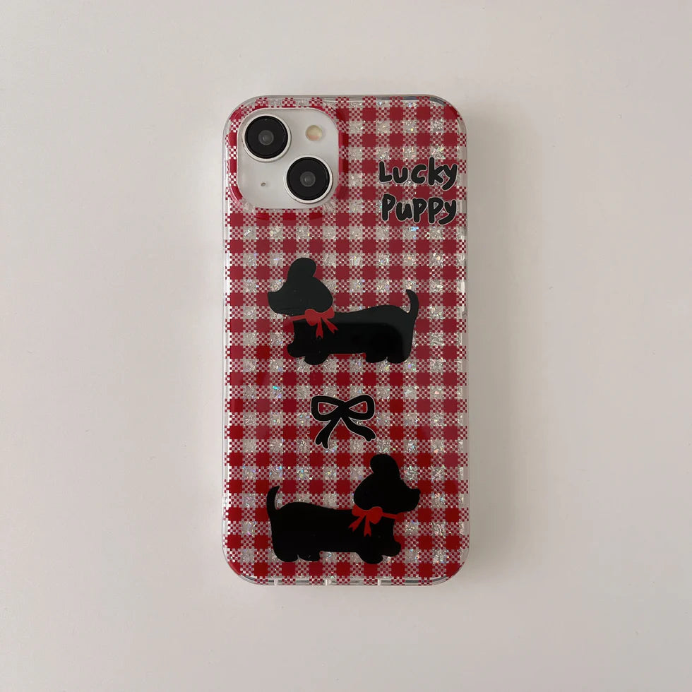 Puppy Check iPhone Case