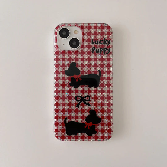 Puppy Check iPhone Case