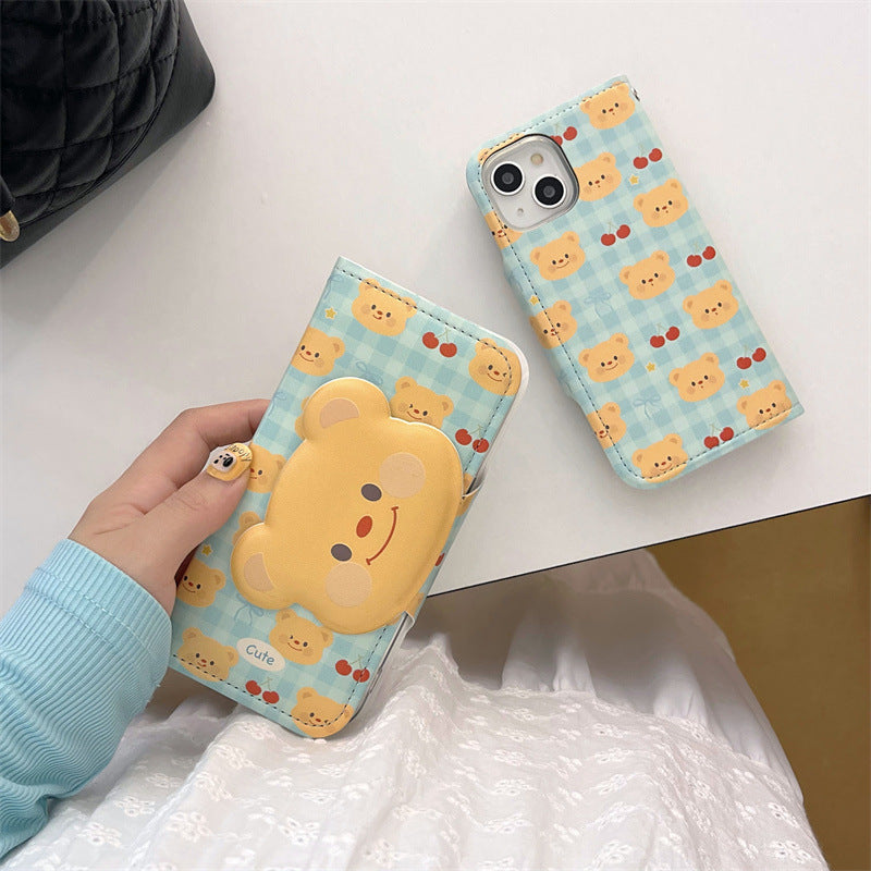 Charming Butter Bear Foldable Case