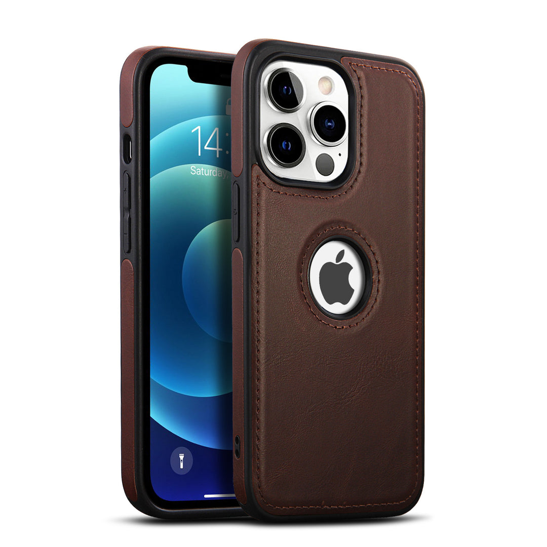 *Premium* Leather Stylish iPhone Case