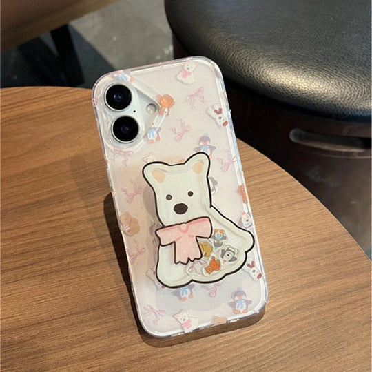 Cute Puppy Gripper Case iPhone Case