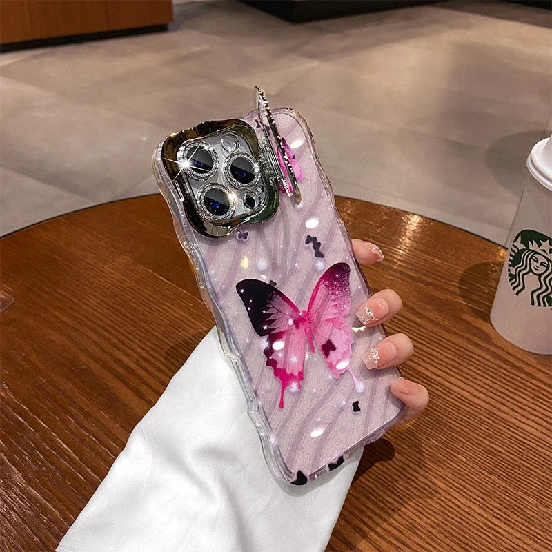 Butterflies and Sparkle—Pure Magic Orry phone cover