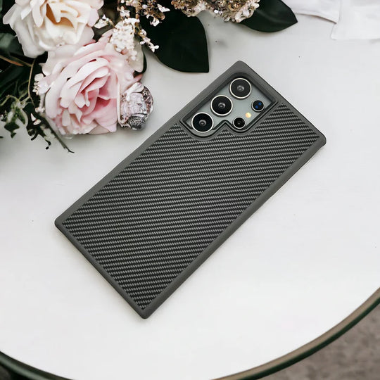 Carbon Fiber Armor, Defend Your Device Samsung *PREMIUM* Case