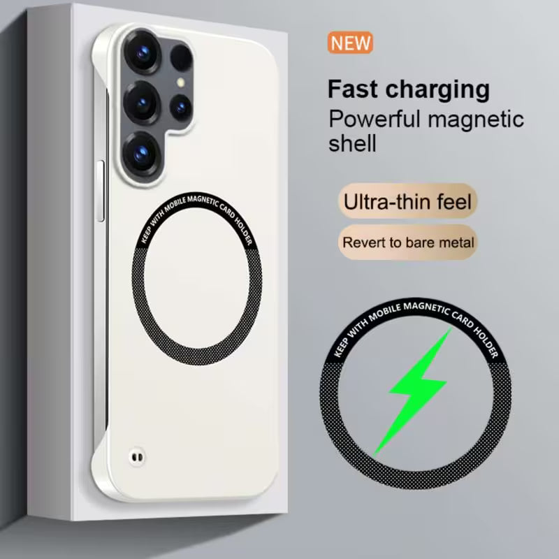 PowerRing Magnetic Armor Case - S26 Ultra - white