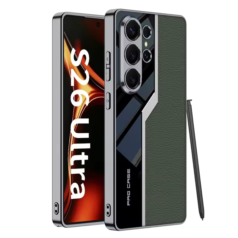 Professional Business Style Case  green – S26 Ultra 