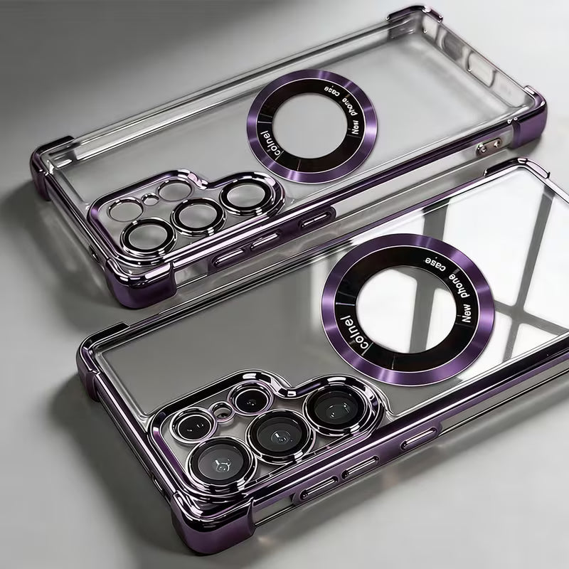 Reflective Magnetic Clear Case