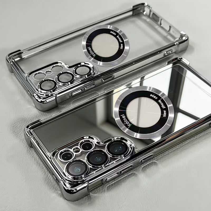 Reflective Magnetic Clear Case