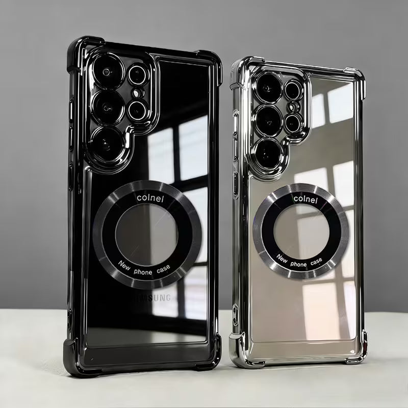 Reflective Magnetic Clear Case