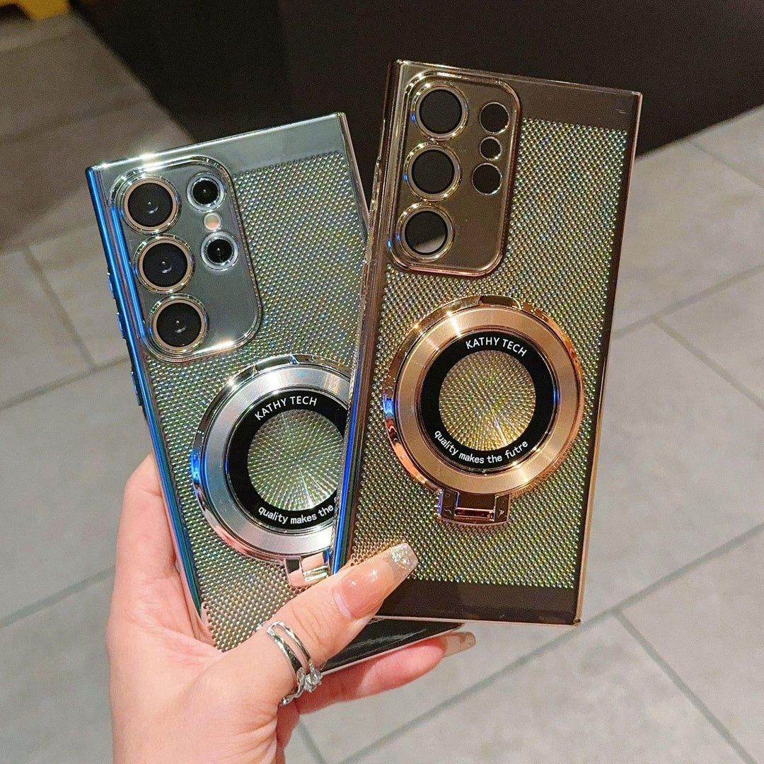 Brilliant Rotating Wheel Stand Case for Samsung