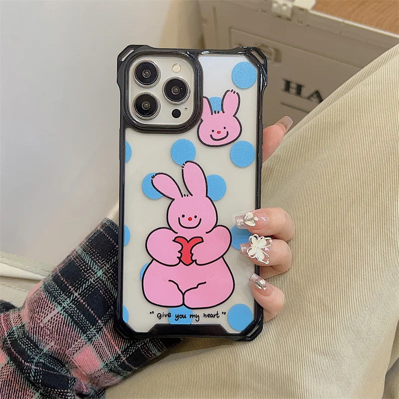 Cuddle Bunny Charming Rabbit Phone Case