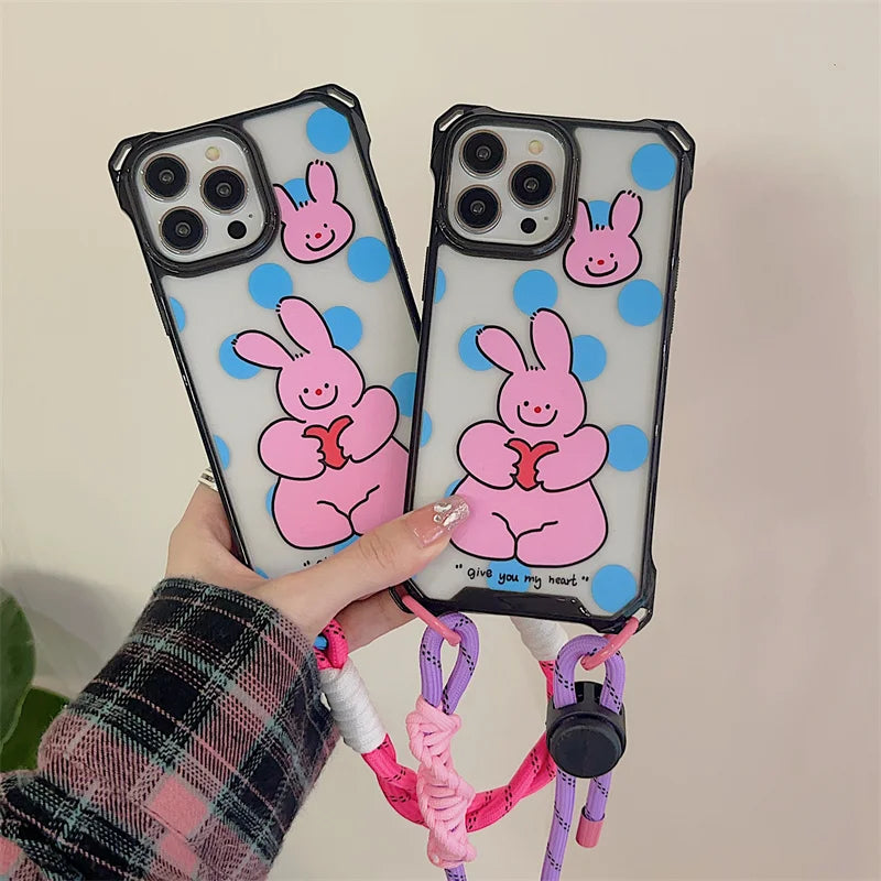 Cuddle Bunny Charming Rabbit Phone Case