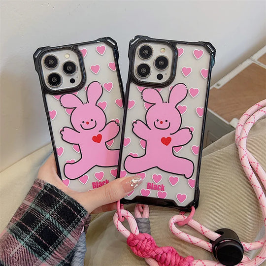 Bunny Bliss Cute Phone Case