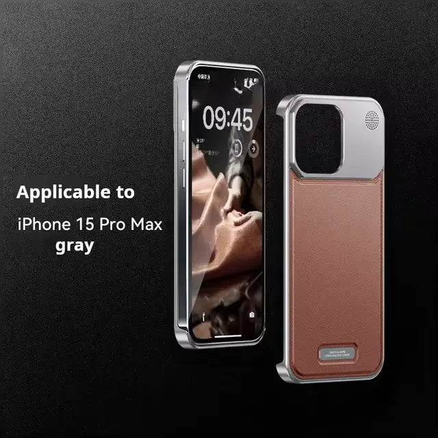 Titenium Aero Flex Metal Case - iPhone 15 Pro Max. *Premium Case*