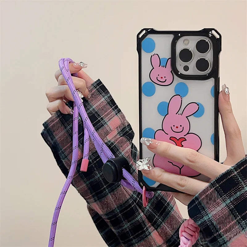 Cuddle Bunny Charming Rabbit Phone Case