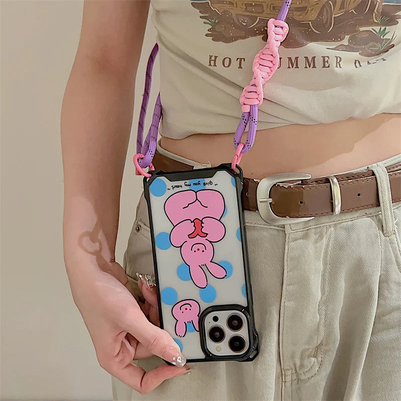 Cuddle Bunny Charming Rabbit Phone Case