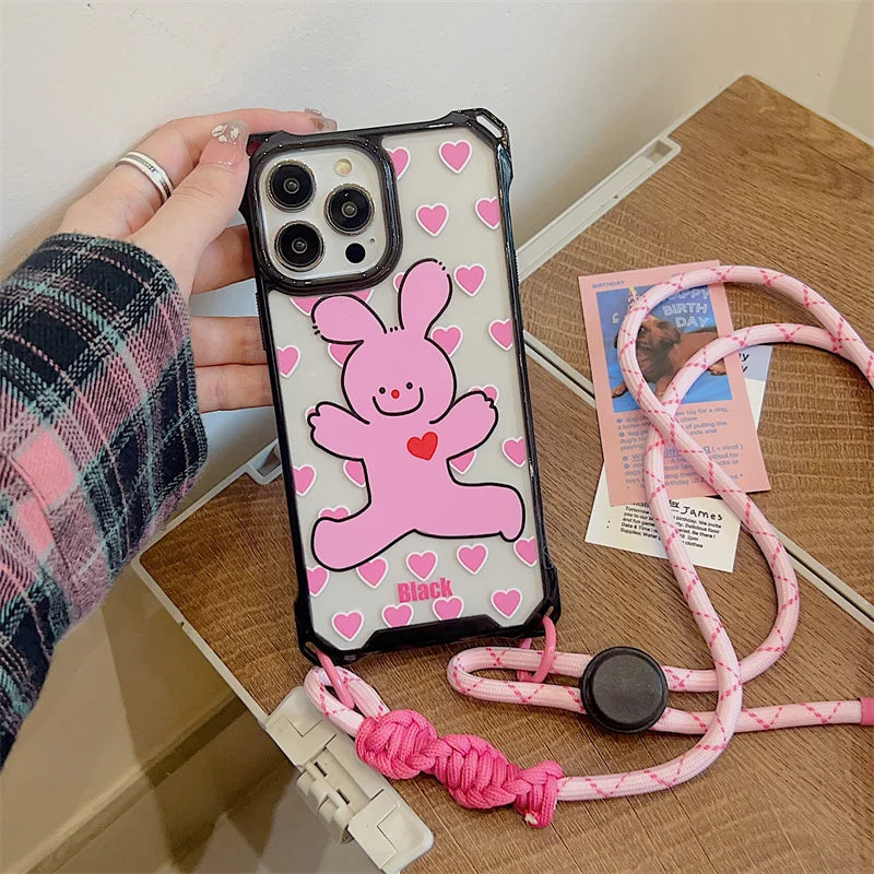 Bunny Bliss Cute Phone Case