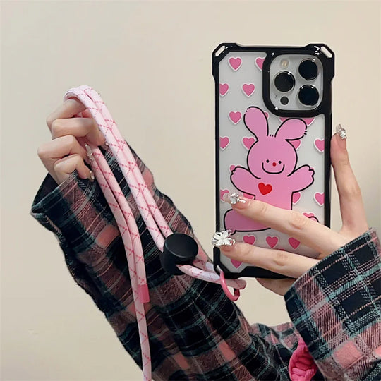 Bunny Bliss Cute Phone Case