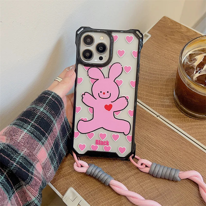 Bunny Bliss Cute Phone Case