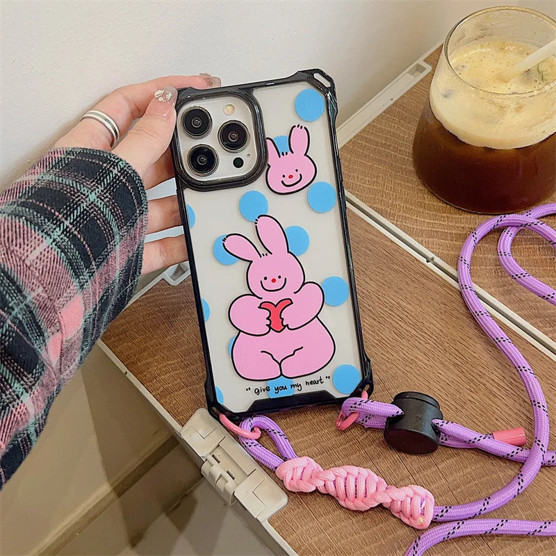 Cuddle Bunny Charming Rabbit Phone Case