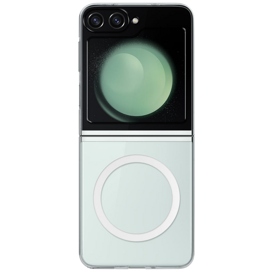 Anti-Yellow Transparent MagSafe Cover – Galaxy Z Flip7