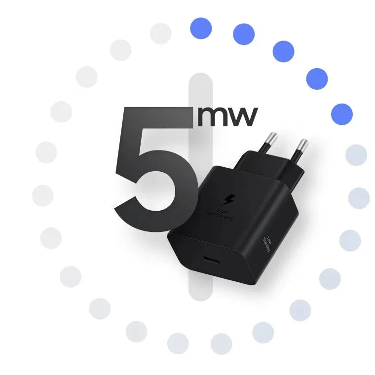 Samsung 45W Super Fast Charging Adapter for Galaxy Devices with Type-C Cable