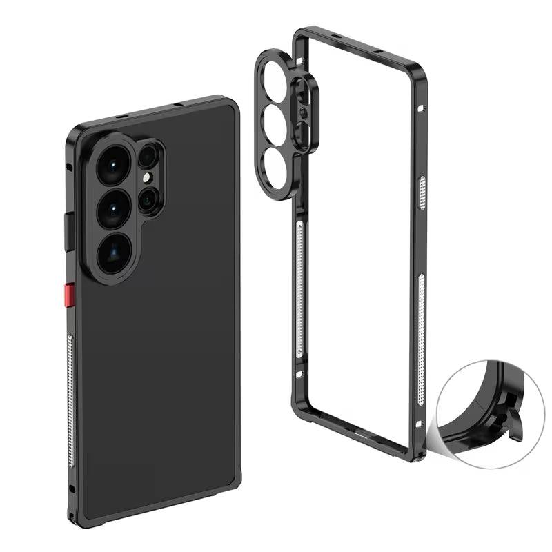 Samsung Galaxy S26 Ultra Element X Metal Cooling Case -black