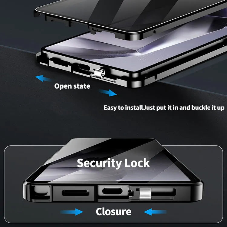 Samsung Magnetic 360° Anti-Spy Dual Glass Case