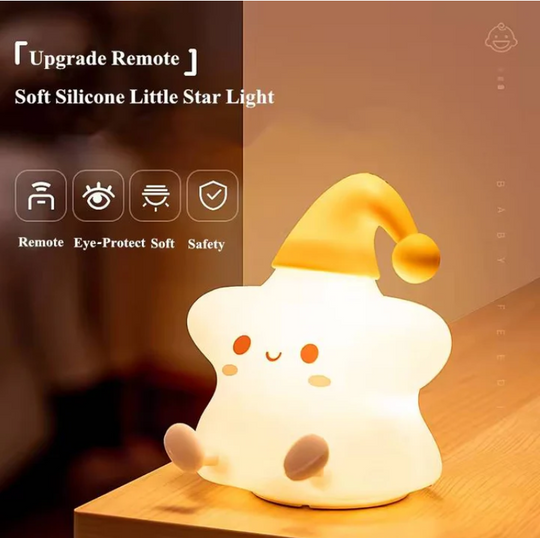 Gleaming Star LED Nightlight – Illuminate Your Space🌟